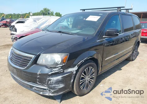 2014 Chrysler Town & Country S из США, поврежденный, VIN 2C4RC1HG0ER225733